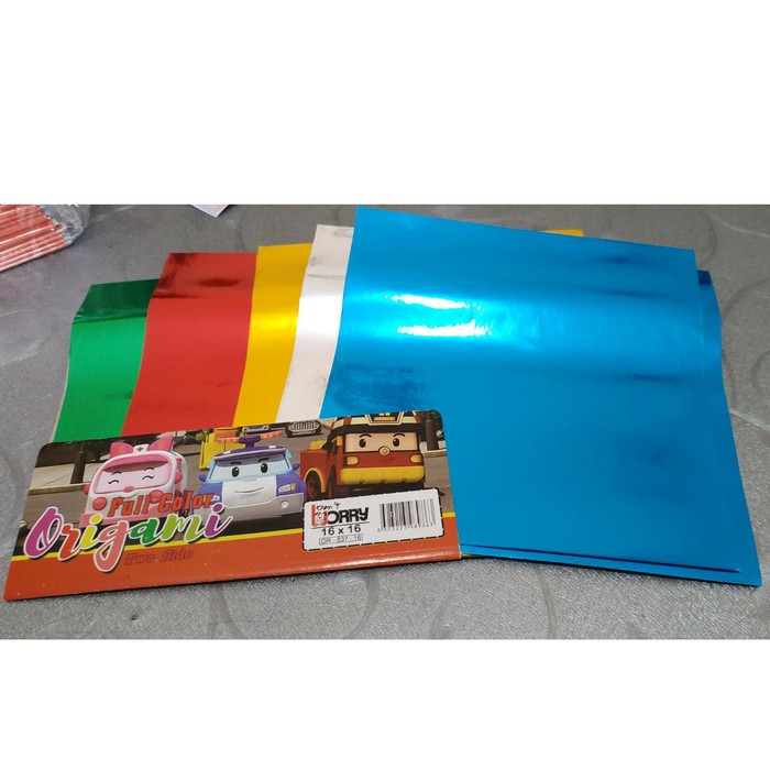 

KERTAS ORIGAMI METALIK 16 X 16 - KERTAS LIPAT - PRAKARYA