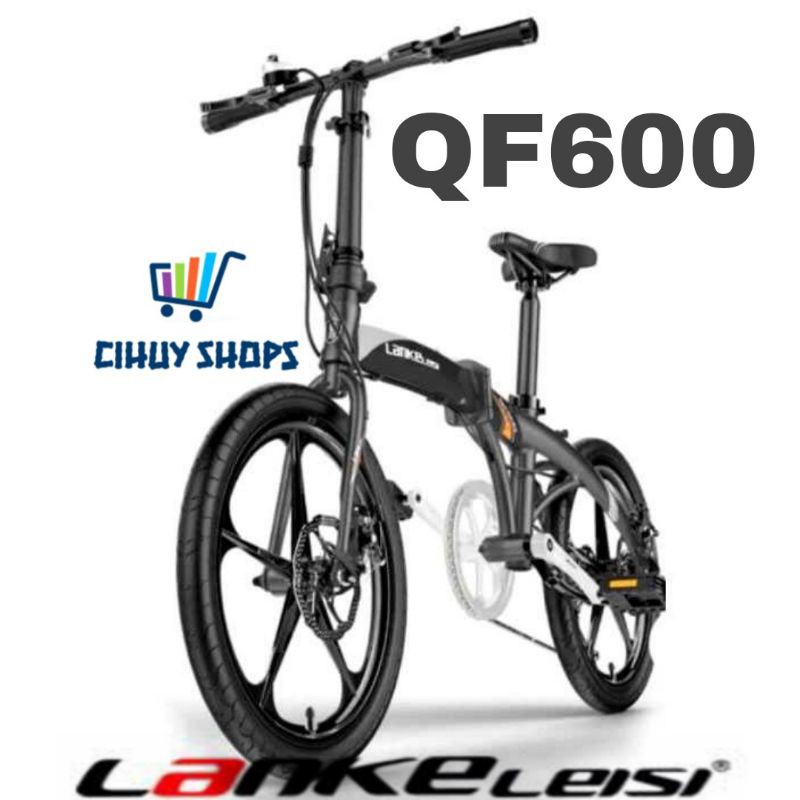 Sepeda Listrik Lankeleisi QF600 Elektrik Bike Electric Bicycle Lipat Folding