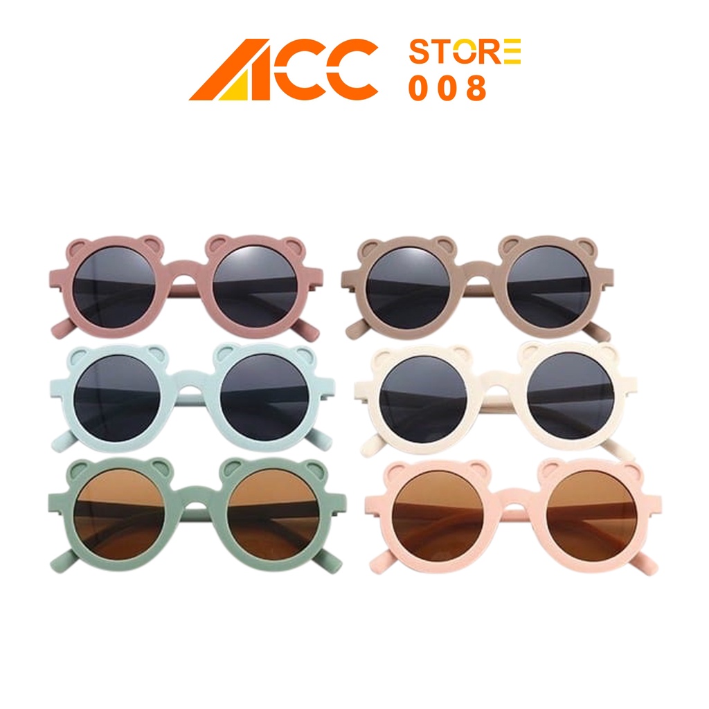 Kacamata Hitam Anak Fashion GF10 Kacamata Anak New Trend/Fashion Anak Terbaru Telinga Beruang kacamata hitam ACC