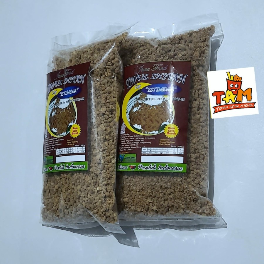 

Tiwul Singkong Instant Khas Malang 400 Gram - Tam Snack