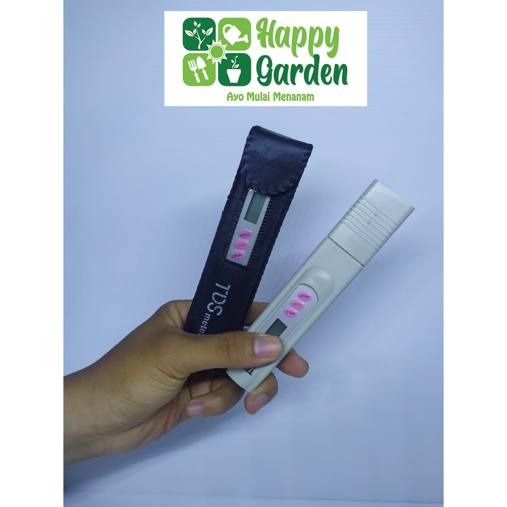 TDS Meter Hidroponik Mengukur PPM Nutrisi Murah Berkualitas