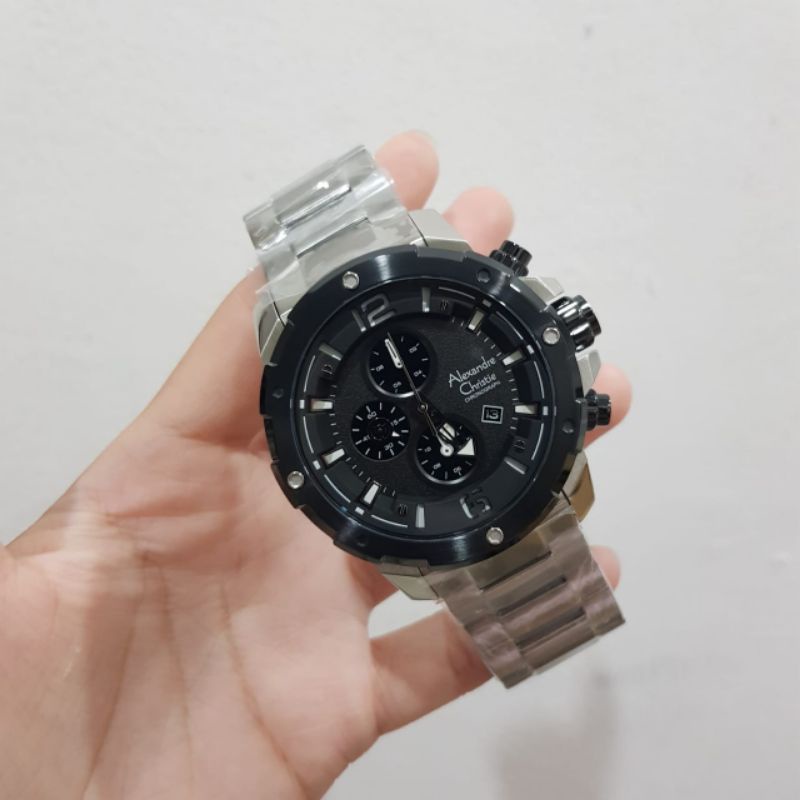 Alexandre Christie 6410 jam tangan pria AC 6410 original