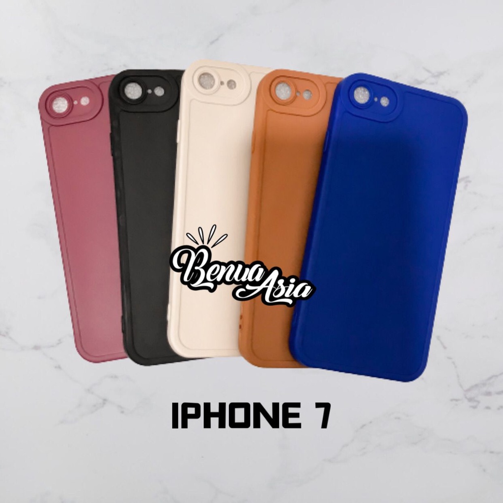 SOFTCASE PRO CAMERA IPHONE 7 IPHONE 8 MACARON - FA