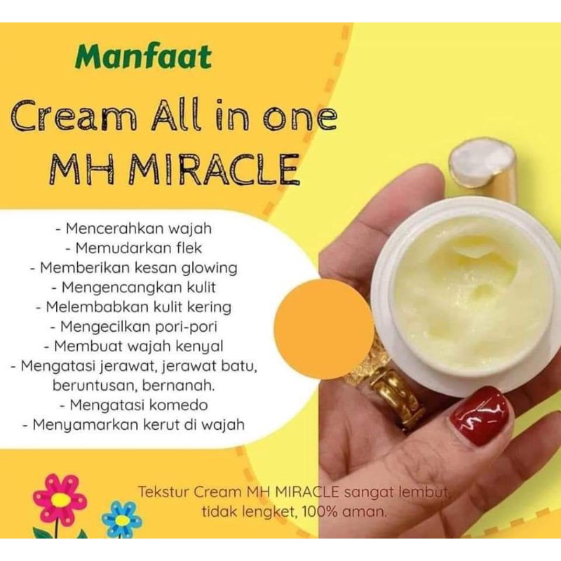 Cream MH Miracle whitening skin