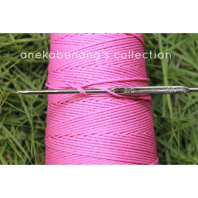 Benang Rajut Poly Apel / Apple Yarn - 3302 (Pink Orchid)