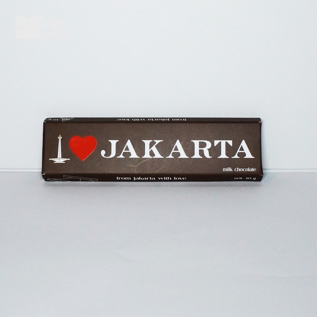 

CHOCODOT I LOVE JAKARTA MILK CHOCOLATE 40GR