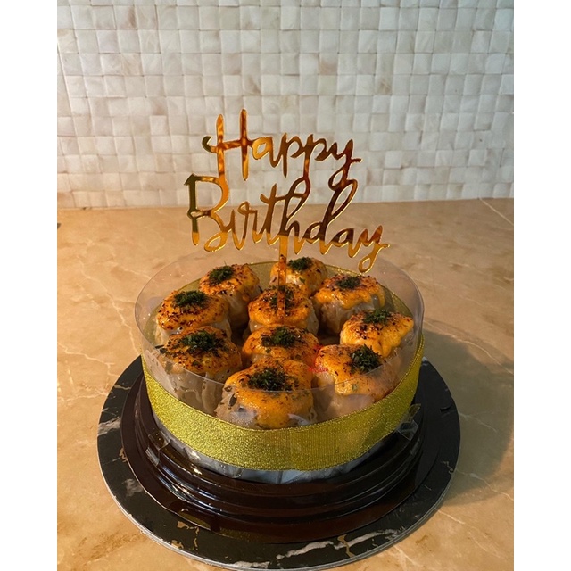 Dimsum Mentai Birthday Cake