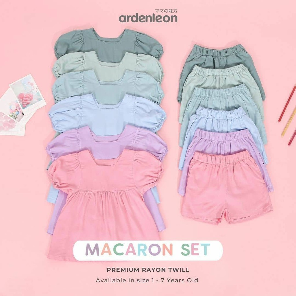 ARDENLEON MACARON SET / SETELAN ANAK / ARDEN LEON