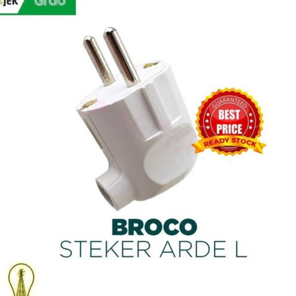 BROCO STEKER ARDE BENGKOK L PUTIH 1331255 (ADA HARGA GROSIR) L TYPE new