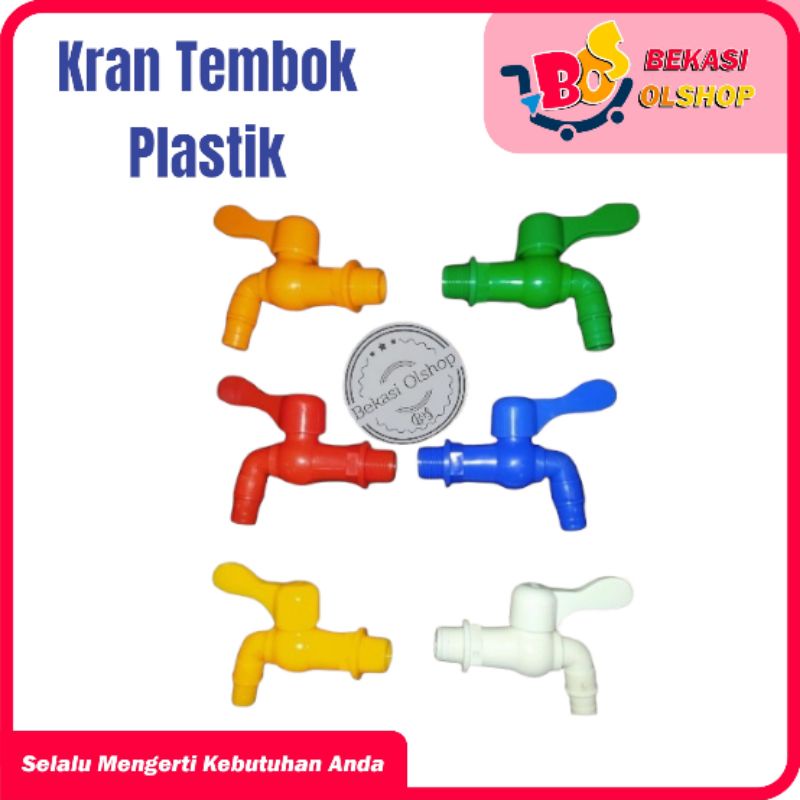 Kran Tembok Plastik / Keran Murah / Kran Air