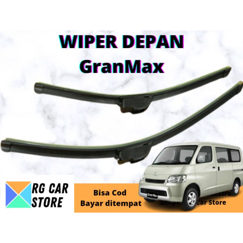 WIPER GRAN MAX FRAMELESS  BERKUALITAS TINGGI DIJAMIN PNP