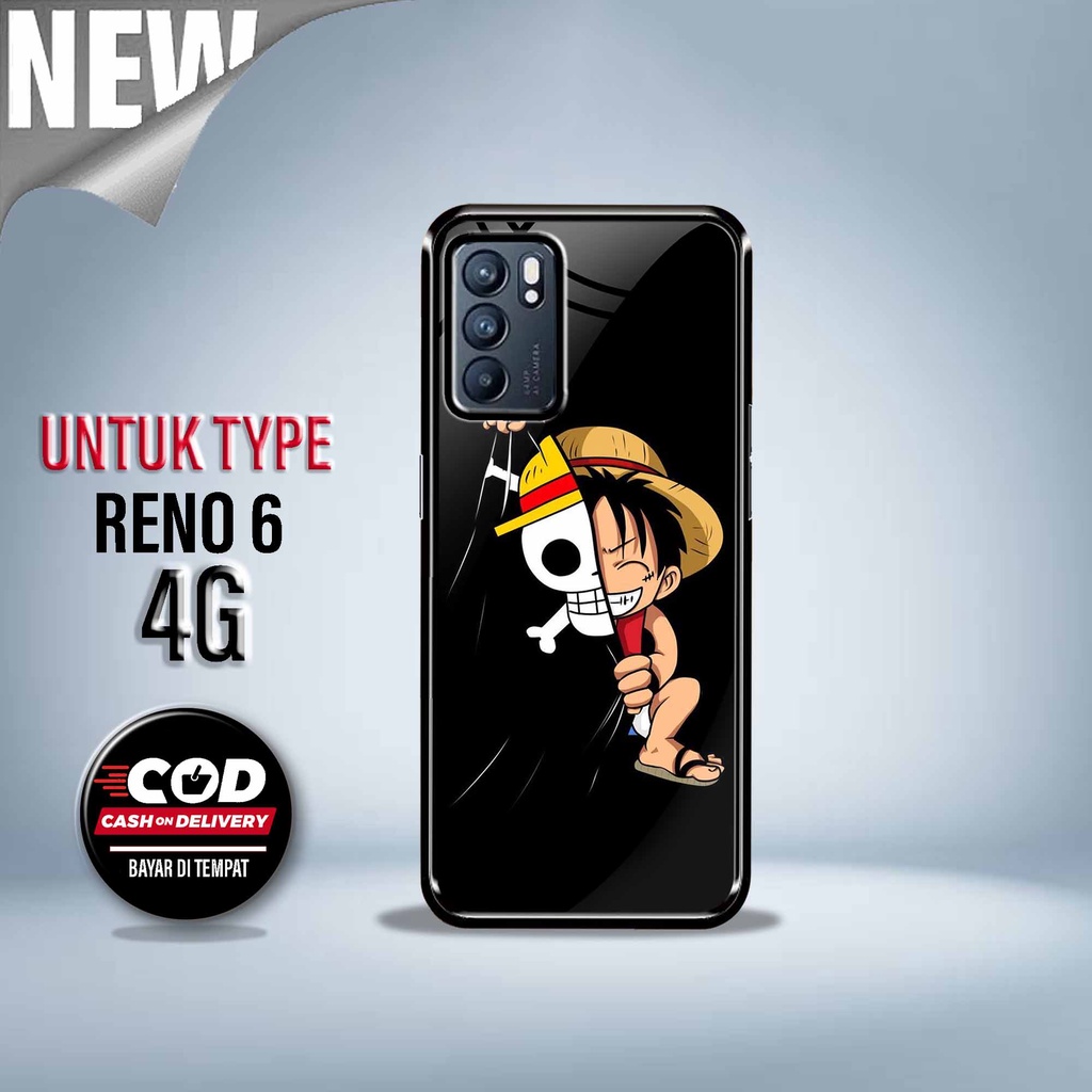 Untung Case Oppo Reno 6 4G - Hardcase 2D Glossy Oppo Reno 6 4G - Fashion Case Oppo Reno 6 4G - Motif