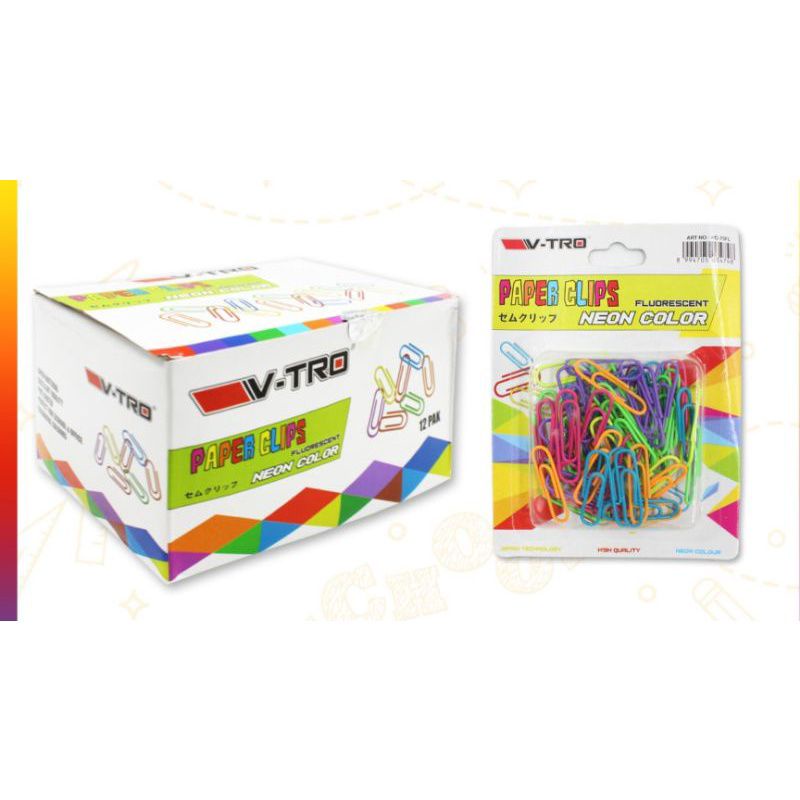 

Paper Clip neon / metalic