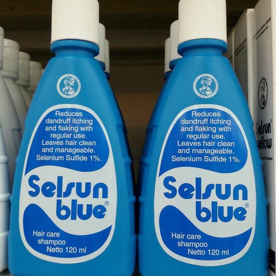 Selsun Blue 60ml Shampoo Anti Dandruff Ketombe