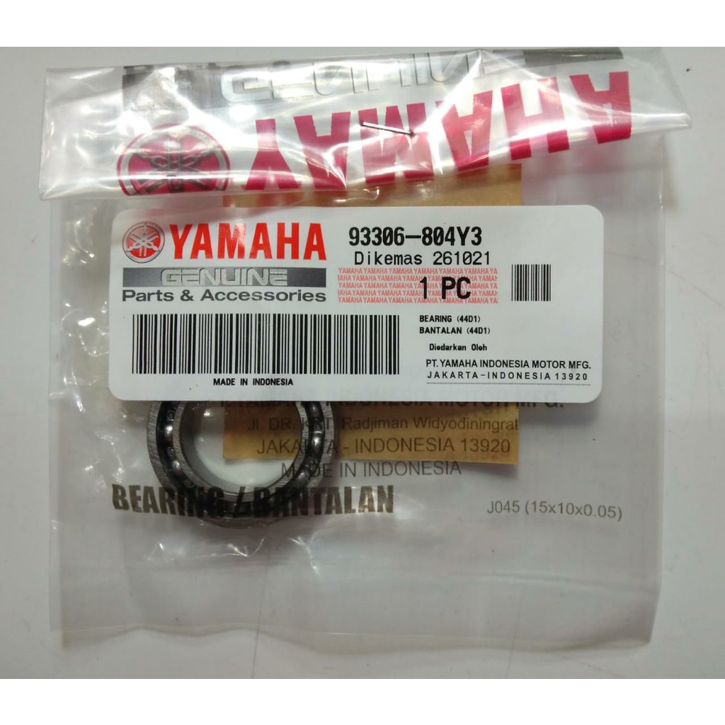 Bearing Laker Yamaha 6804 93306 804Y3