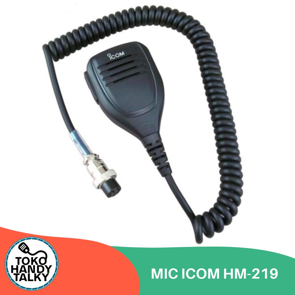 ICOM HM-219 HM219 HM 219 HAND MIC 8 Pin IC-718 IC718 IC-7300 ORIGINAL