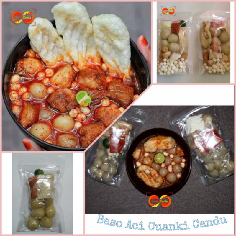 

Baso Aci Cuanki Candu [Baso Aci+Cuanki+Cilok] Aneka Topping