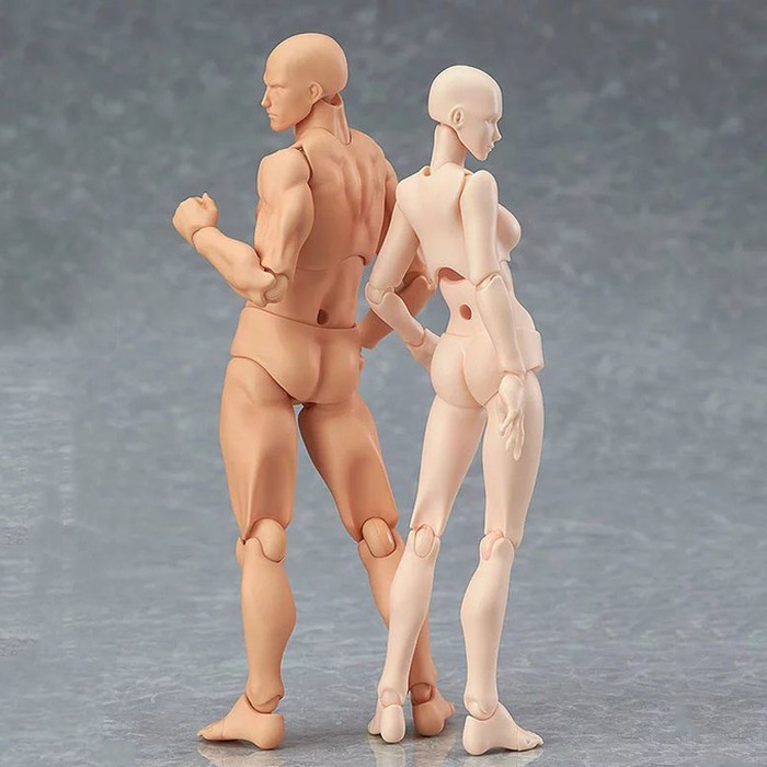 Figma Archetype Male/Female. Model Tubuh Pria/Wanita