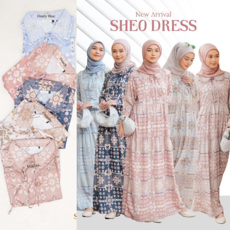 SALE LAST STOCK Gamis Lebaran MY LADY Sheo Dress ORIGINAL