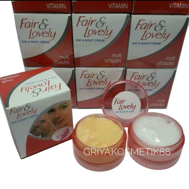 CREAM FAIR &amp; LOVELY SIANG MALAM 2in1