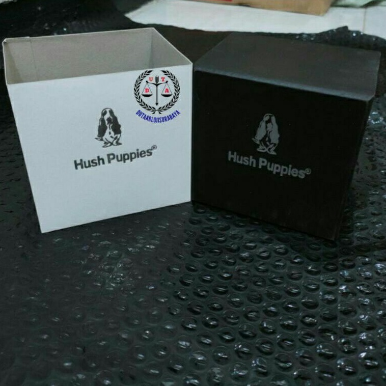 kotak jam tangan box kayu hush puppies