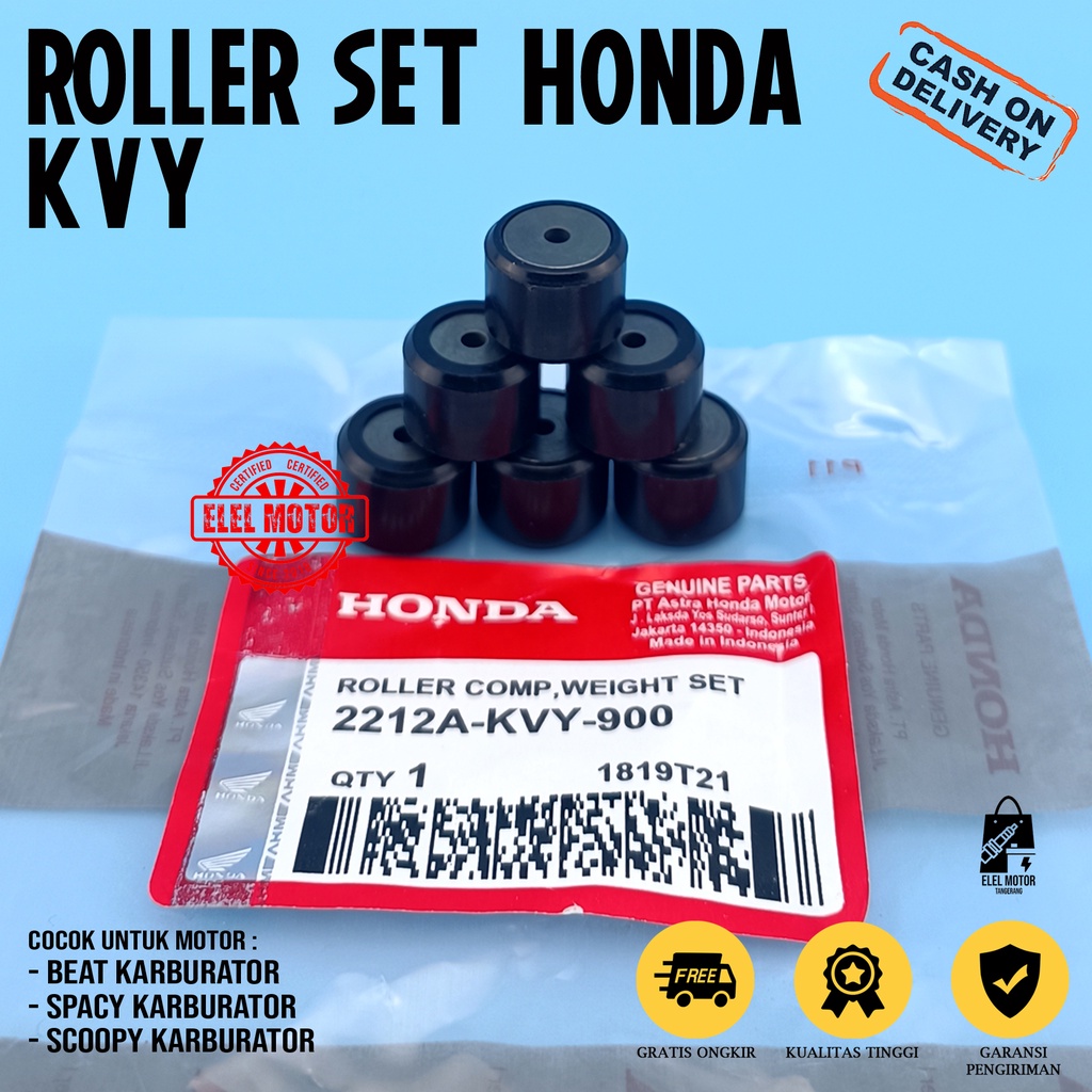 Roller Set Motor Honda Beat Karbu | Roller Set Motor Honda Spacy Karbu | Roller Set Motor Honda Scoo
