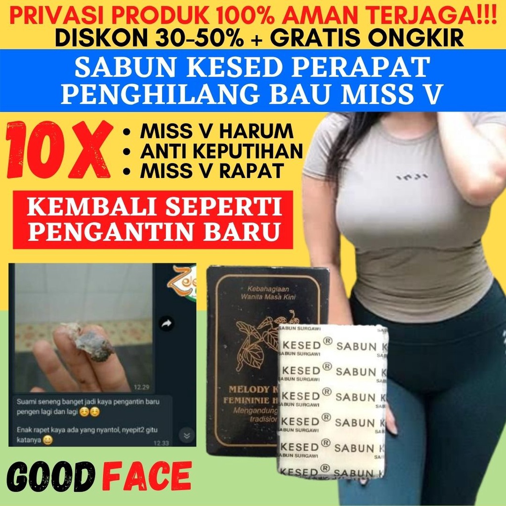 SABUN KESED MELODY BPOM - SABUN KESED SIRIH MELODY KHUSUS MISS V