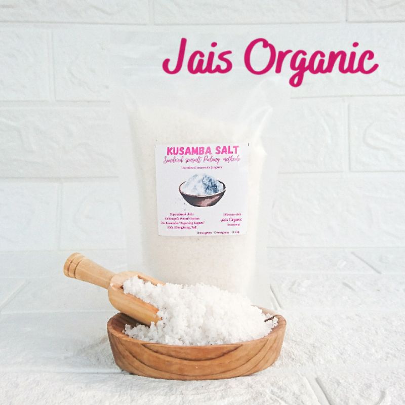 Garam Alami Kusamba Bali /Bali natural sea salt unrefined 250 gram