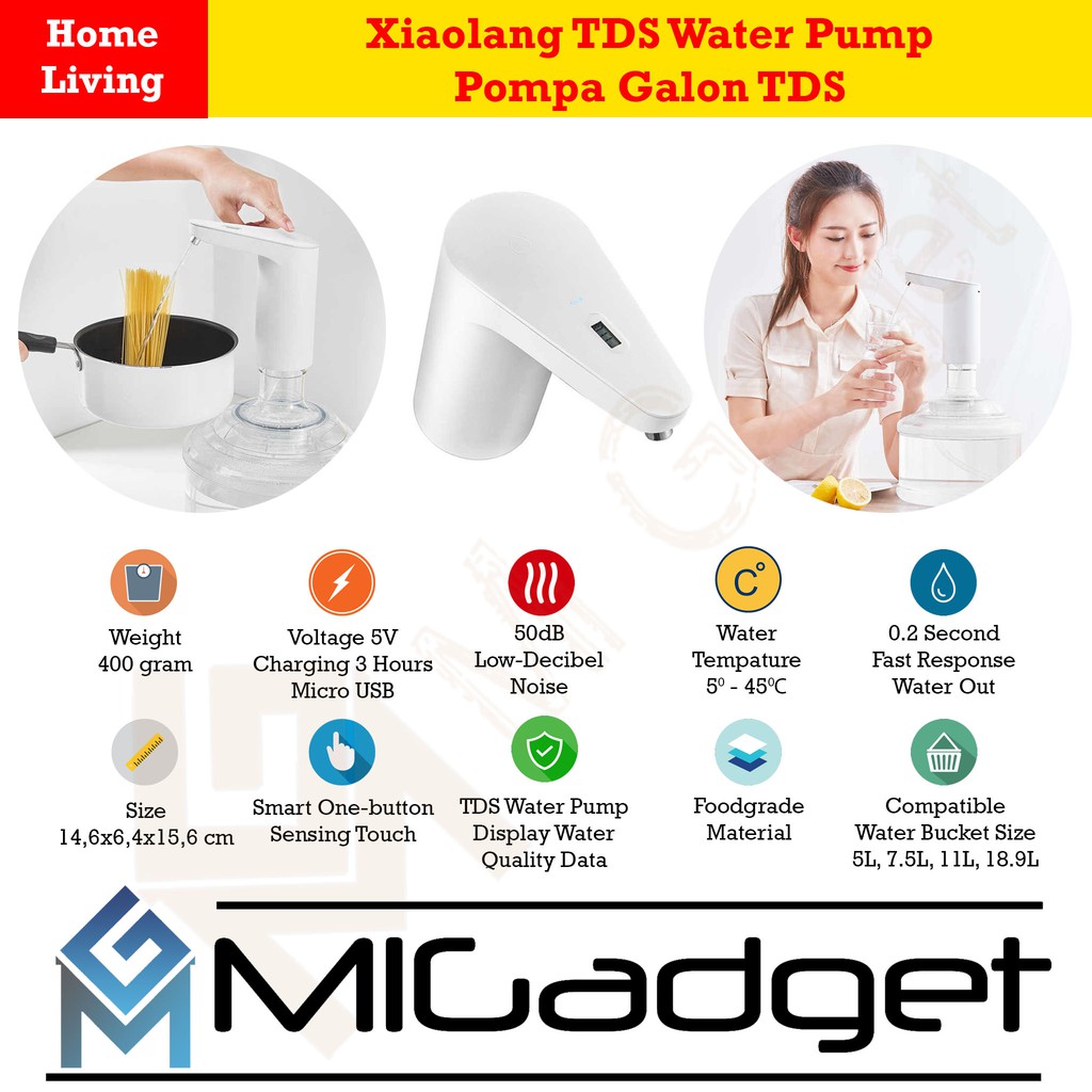 Xiaolang TDS Water Pump - Pompa Galon TDS