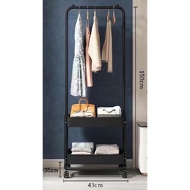 (4KG) SHENAR ALEXA RACK / RAK GANTUNG / HANGER / TEMPAT PENYIMPANAN / RAK BAJU / RAK RODA / STAND HANGER / JEMURAN / TEMPAT GANTUNG PAKAIAN TAS SEPATU / RAK KAMAR MANDI / RAK GANTUNG HANDUK