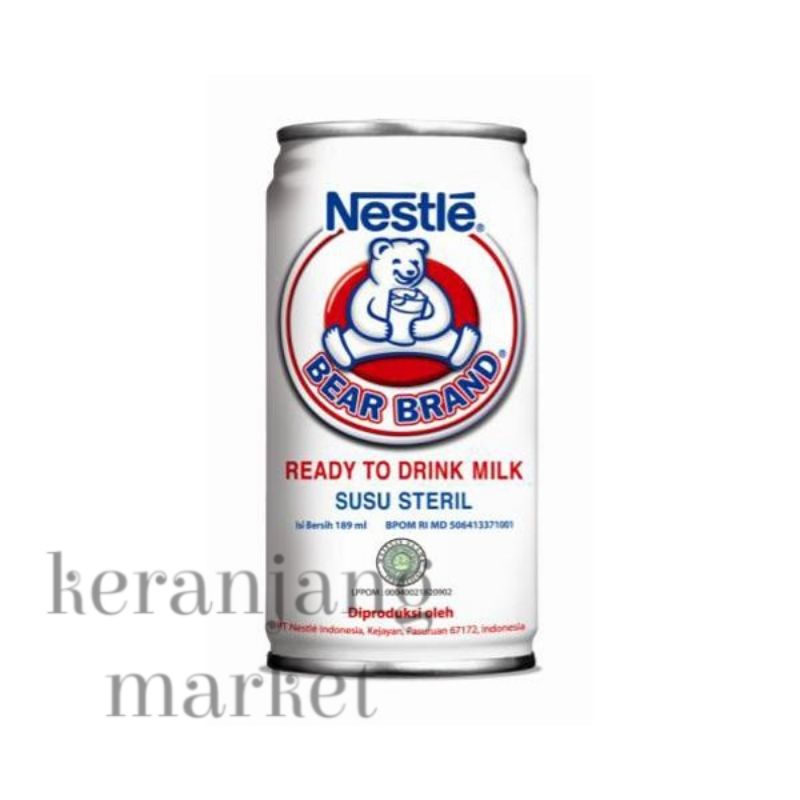 

BEAR BRAND susu steril 189 ML