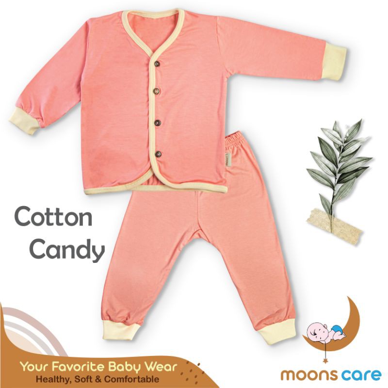 STELAN PANJANG POLOS KANCING MOONS/STELAN PANJANG BAYI/BAJU BAYI