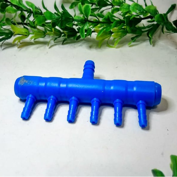 KERAN KRAN AERATOR 6 Cabang Aquarium Aquascape Hidroponik