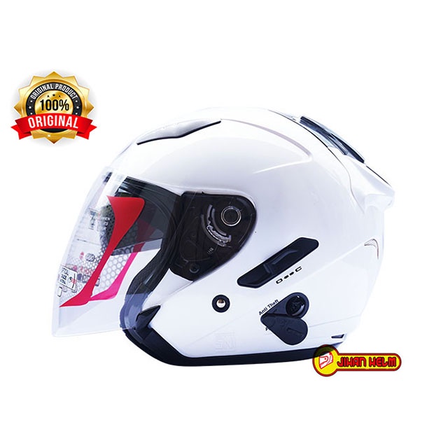 HELM / KYT / HELM KYT / KYT GALAXY / HELM KYT GALAXY WHITE TERMURAH-7
