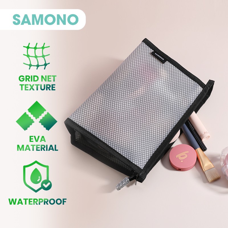 Pouch Kosmetik Dompet Jaring Serbaguna Tempat Organizer - Samono SMB003