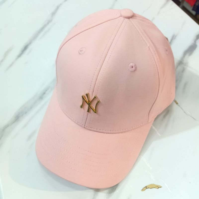 Topi Baseball NY Yankees Pink Premium Quality