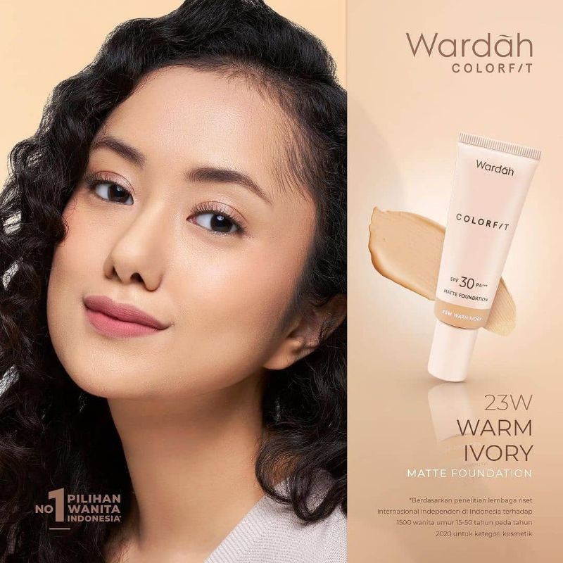 Wardah Colorfit Matte Foundation SPF30 PA +++ 25ml