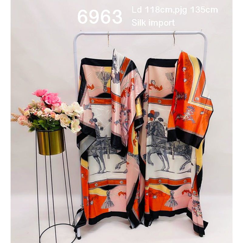 kaftan satin silk premium