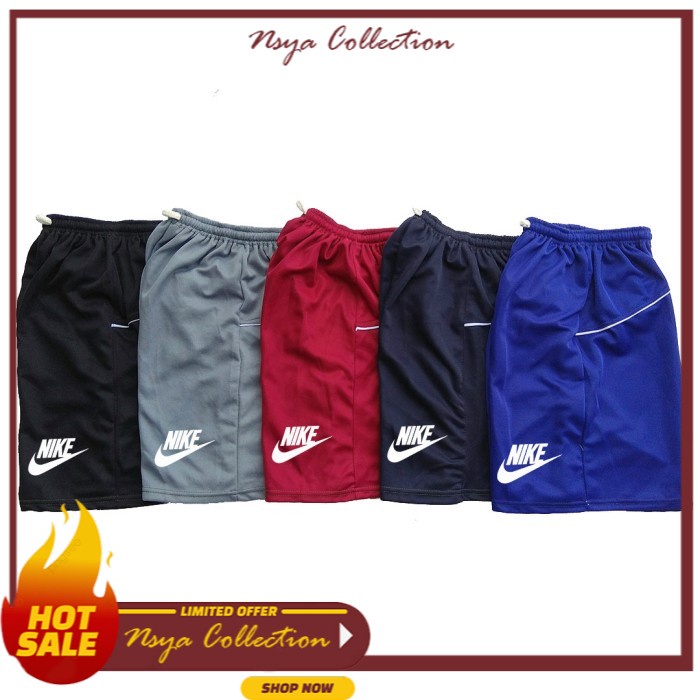 Celana kolor pendek trining training santai sport olahraga futsal bola pria dewasa