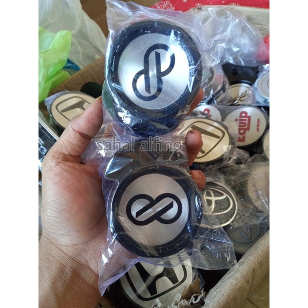 TUTUP VELG/DOP VELG ENKEI LOGO (4PCS)