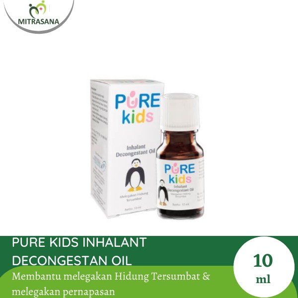 PURE KIDS INHALANT DECONGESTAN OIL 10 ML