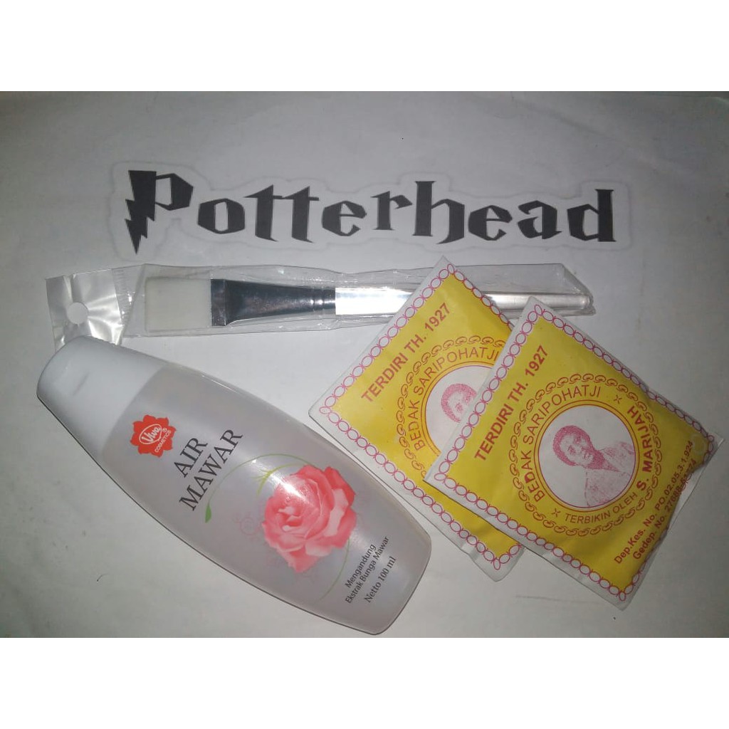 PAKET HEMAT MASKERAN / MASKER MUKA SET / SARIPOHATJI