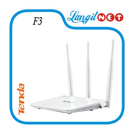 TENDA WIRELESS ROUTER F3 300MBPS