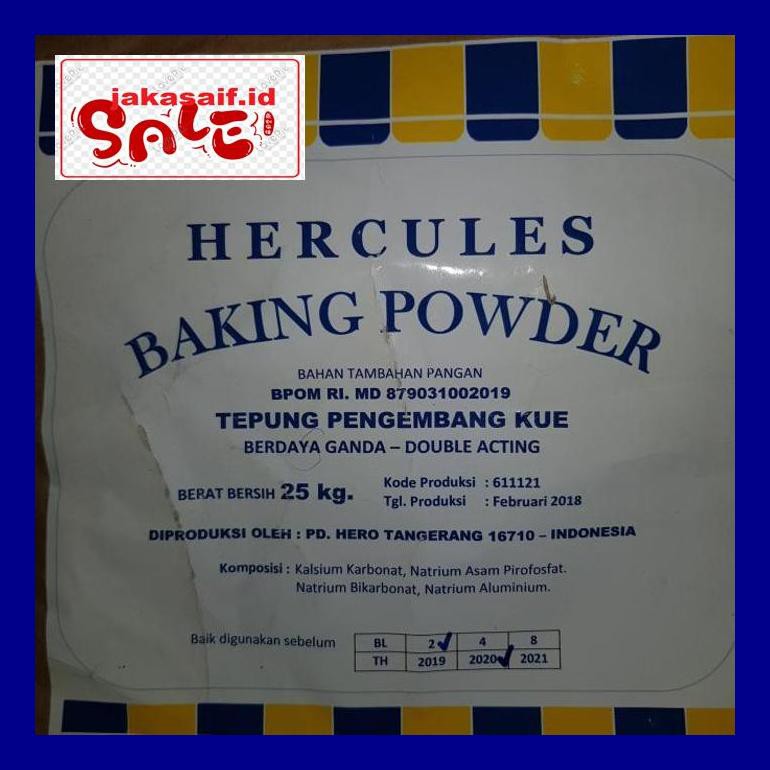 

Jak5D0Yh Baking Powder Hercules 1 Kg Double Acting D50Jaks