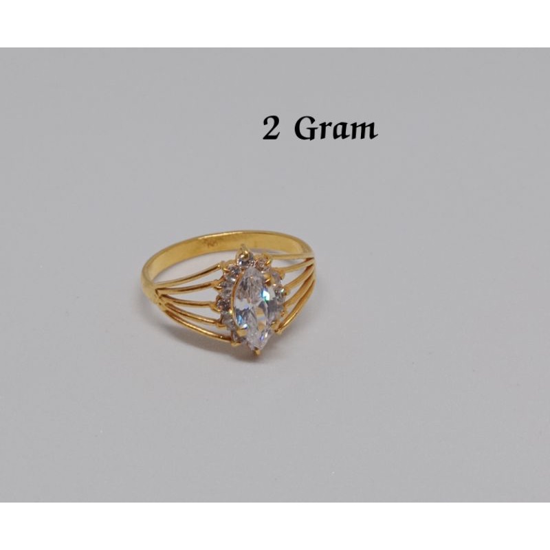 Cincin emas muda perhiasan emas muda