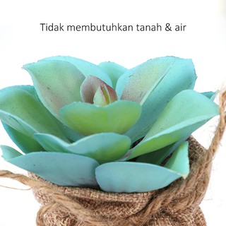 Freemir Tanaman  Pot  lotus  Hias plastik Imitasi Artificial 