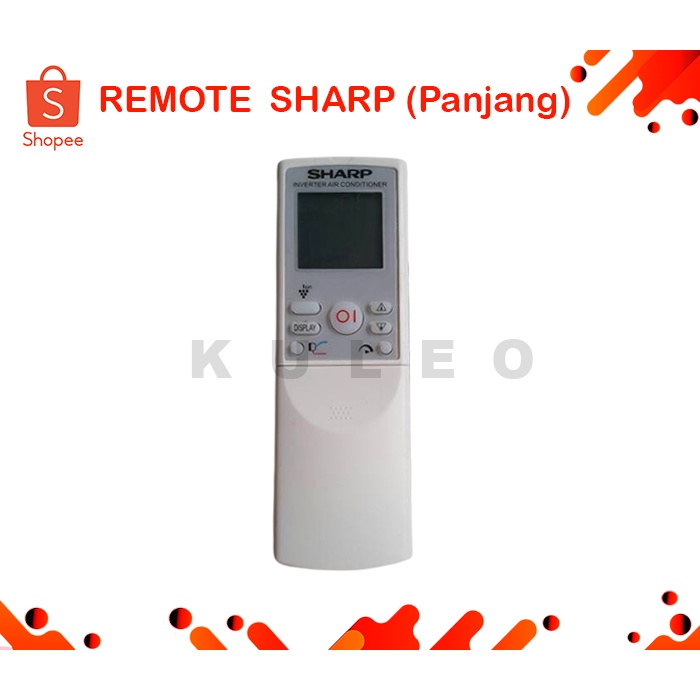 Remote AC Sharp Panjang - REMOTE AC SHARP - remote sharp panjang