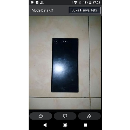 sony xz1 matot