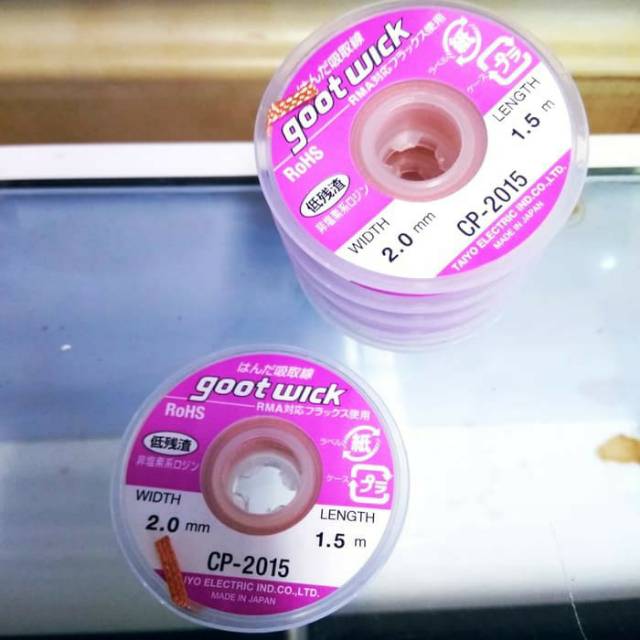 SOLDER WICK / PEMBERSIH SOLDER GOOT