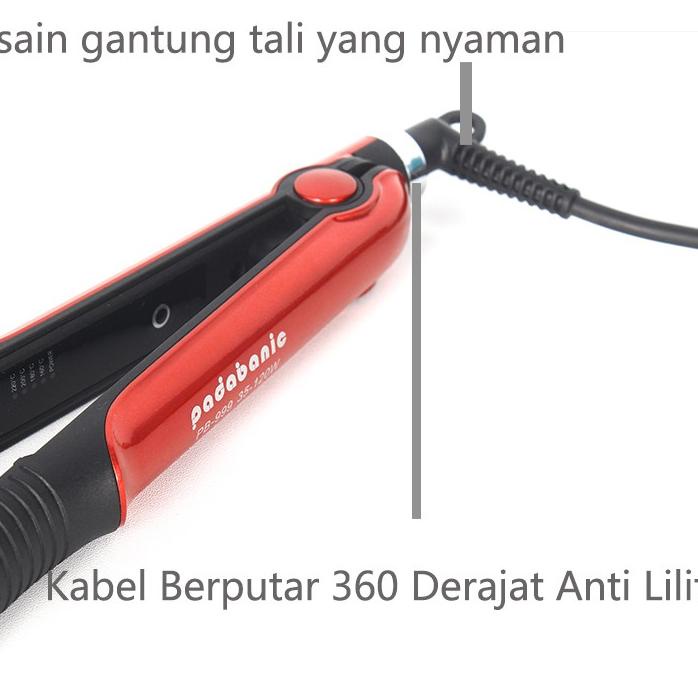 HARGA PROMO pengering rambut Padabanic Catokan Rambut Catok Rambut 2in1 lucu Import HAIR DRYE